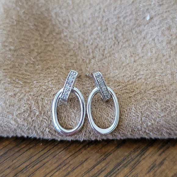 white Ice Jewelry - White ice brand earrings